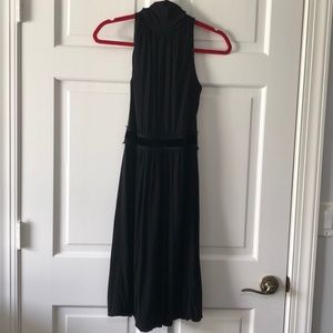 Kay Unger high neck black dress